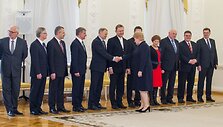 Prezidentės susitikimas su Vyriausybės nariais