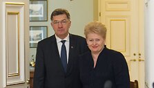 Algirdas Butkevičius ir Dalia Grybauskė