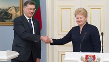 Algirdas Butkevičius ir Dalia Grybauskė