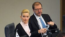 Vitalija Vonžutaitė ir Viktoras Uspaskichas