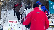 &bdquo;Snaigės&ldquo; žygis Verkių parko takais.