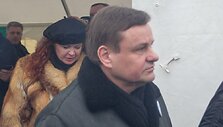 Vydas Gedvilas su drauge