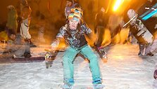 Naktinis slidinėjimas Liepkalnyje 