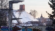 Buvęs atviras baseinas.