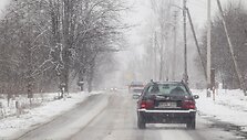Antradienio rytą Vilniuje sninga