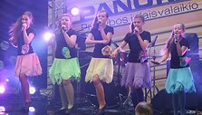 Scenoje publiką džiugino vaikai.