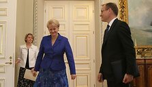 Dalia Grybauskaitė ir Algis Čaplikas