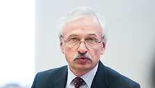 Evaldas Gustas pristatė savo prioritetus
