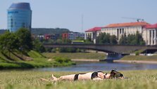 Kar&scaron;tas penktadienis Vilniaus gatvėse