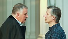 Advokatas Drąsutis Zagreckas ir  Dmitrijus Ustinovas 
