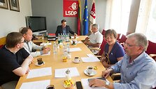 Socialdemokratų valdybos pasitarimas.