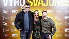 Justino Krisiūno filmo &bdquo;Vyrų svajonės&ldquo; premjerą