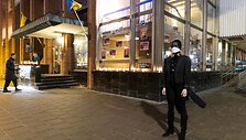 Palaikymo akcijos performansas prie LNOBT &bdquo;Gedulo mėnuo. Pirma diena&ldquo;