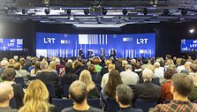 Vytauto Landsbergio ir Sergejaus Loznicos knygos &bdquo;Dialogas. Apie Lietuvą ir laisvę&ldquo; pristatymas