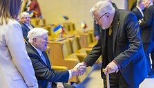 Valdas Adamkus, Vytautas Landsbergis
