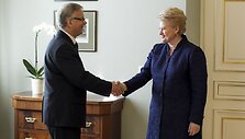 Rimantas &Scaron;adžiaus ir Dalia Grybauskaitė