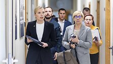 Agnė Bilotaitė ir Jurgita &Scaron;iugždinienė