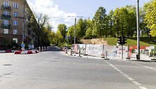 Tauro ir Pamėnkalnio gatvių sankryža 