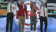 Humoro ir muzikos &scaron;ou dalyviai.