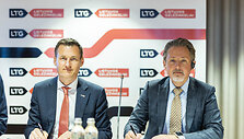 &bdquo;LTG Link&ldquo; naujų elektrinių ir elektrinių&ndash;baterinių traukinių vie&scaron;ojo pirkimo sutarties pasira&scaron;ymas