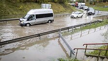 Potvynis po Avižienių viaduku