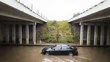 Potvynis po Avižienių viaduku