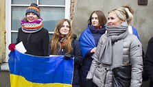 Konstitucijos ukrainiečių kalba atidengimas.