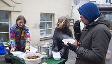 Konstitucijos ukrainiečių kalba atidengimas.