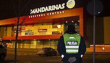 Vilniuje evakuotas prekybos centras &bdquo;Mandarinas&ldquo;