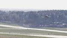 NATO naikintuvas vir&scaron; Vilniaus