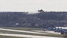 NATO naikintuvas vir&scaron; Vilniaus