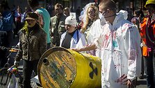 Černobylio katastrofos metinės paminėtos zombių eitynėmis.