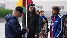 Lietuviai eitynėse i&scaron;rei&scaron;kė paramą Ukrainai