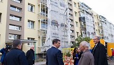 Renovuojamas Gerosios Vilties g. 18 namas