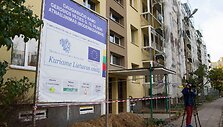 Renovuojamas Gerosios Vilties g. 18 namas