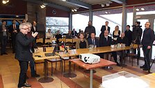 Danielius Libeskindas pristatė naują projektą.
