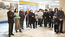 LRT galerijoje atidaryta Sausio 13-ajai skirta Leonardo Skirpsto fotografijų paroda
