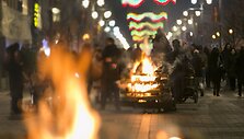 Gedimino prospekte &ndash; 16 simbolinių laužų