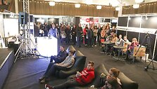 Knygų mugėje duris atvėrė &bdquo;Muzikos salė&ldquo;