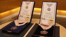  &bdquo;Tūkstantmečio žvaigždžių&ldquo; apdovanojimų akimirka 