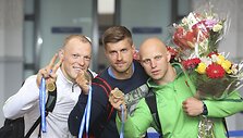 Ignas Navakauskas, Edvinas Ramanauskas ir Aurimas Lankas