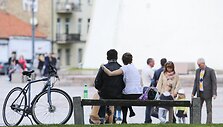 Vilniečiai mėgavosi pavasari&scaron;ka sekmadienio popiete