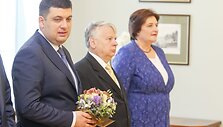Prezidentė Dalia Grybauskaitė susitiko su Lietuvos, Lenkijos ir Ukrainos Parlamentų vadovais