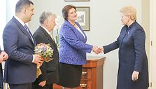 Loreta Graužinienė ir Dalia Grybauskaitė