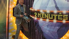 &bdquo;Dvi minutės &scaron;lovės&ldquo; pasirodymų akimirka