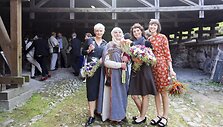 Garsioms klaipėdietėms Skaistutei Idzelevičienei ir Irenai Nakienei ypatinga dovana &ndash; senoviniai žiedai su deimantu