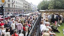 &Scaron;v. Jokūbo festivalio atidarymo metu sostinėje pirmą kartą suskambėjo miesto karilionas