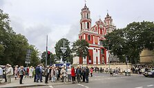 &Scaron;v. Jokūbo festivalio atidarymo metu sostinėje pirmą kartą suskambėjo miesto karilionas