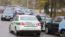 Keturių automobilių avarija &Scaron;e&scaron;kinėje