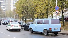 Keturių automobilių avarija &Scaron;e&scaron;kinėje